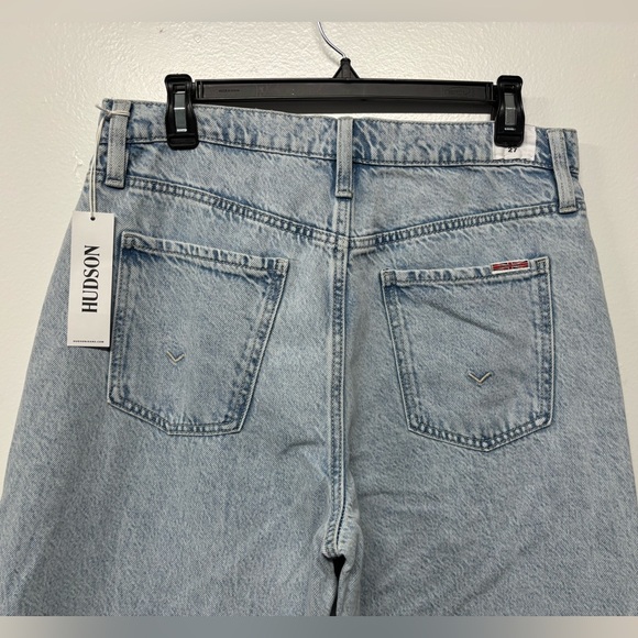 NWT Hudson Jolene High Waist Wide Leg Light Wash Jeans Size 27 - Picture 5 of 8